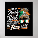 Recherche de fille irlandaise posters Shamrock