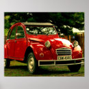 Zoek naar citroen 2cv posters Rood