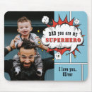 Recherche de superhero tapis souris Papa