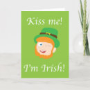 Recherche de leprechauns vœux cartes Joyeux