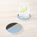 Recherche de zigzag gris dessous de verres Motif géométrique