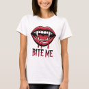 Recherche de bouche vampire tshirts Rouge