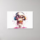 Recherche de crâne impressions sur toile Illustration