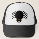 Recherche de spider trucker casquettes Éffrayant