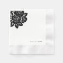 Recherche de damassé serviettes Floral