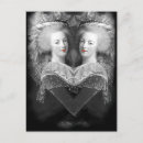 Recherche de confort cartes postales Noir et blanc