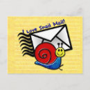 Recherche de escargot bleu cartes postales Mignon