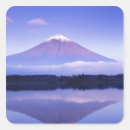 Recherche de reflets autocollants Montagne
