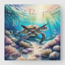 Recherche de peinture marine horloges Aquarelle