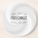 Zoek naar blanco onderzetters Trouwbenodigdheden