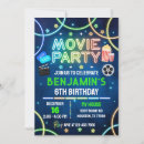 Recherche de partie film invitations De soirée cinéma