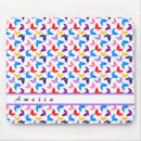 Recherche de papillon coloré tapis souris Rouge