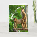 Recherche de humour singe vœux cartes Salutation
