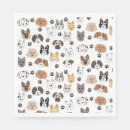 Zoek naar leuke honden servetten Modern