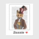 Recherche de steampunk autocollants Renard