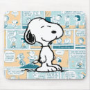 Recherche de comic tapis souris Charles schulz