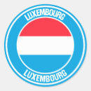Recherche de drapeau luxembourg autocollants Travel