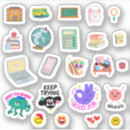 Recherche de journaux autocollants Pour enfants