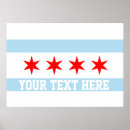 Recherche de drapeau de chicago posters Voyage