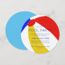 Recherche de beach ball invitations Jaune