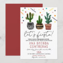 Recherche de fiesta cactus baby shower invitations Mexicain