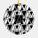 Recherche de motif graphique ornements Noir
