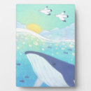 Recherche de baleine plaques Océan