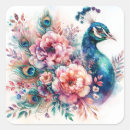 Recherche de oiseaux sauvages autocollants Aquarelle
