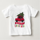 Recherche de noël drôle bébé tshirts Rouge