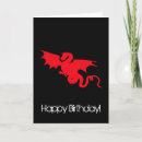 Zoek naar zwarte draak kaarten Rood