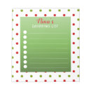 Recherche de grocery list blocsnotes Pretty