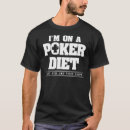 Recherche de jeton de poker tshirts Je suis