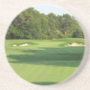 Recherche de terrain golf de dessous de verres Golfeur