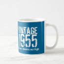 Recherche de anniversaire 1955 tasses Drôle