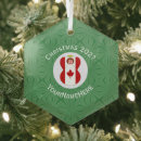 Recherche de drapeau canadien ornements Noël