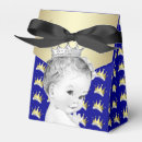 Recherche de baby shower princesse ballotins Bleu
