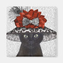 Recherche de noir chat aimant magnets Chats noirs mignons