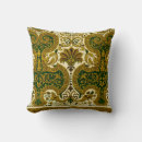Recherche de motif floral coussins Vert