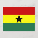 Recherche de drapeau ghana cartes postales Pays