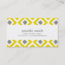 Recherche de zigzag jaune cartes visite Motif