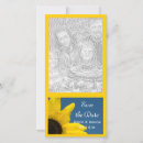 Recherche de sunflower wedding save the dates Floral