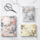 Recherche de rococo papier cadeau Toile de jouy