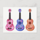 Recherche de ukulélé cartes postales Guitare
