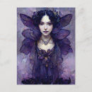 Recherche de fée gothique cartes postales Violet