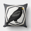 Zoek naar zwarte vogels kussens Illustratie