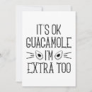 Recherche de avocat drôle vœux cartes Guacamole