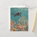 Recherche de scaphandre cartes postales Plongée
