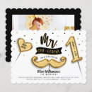 Recherche de moustache anniversaire invitations Typographie