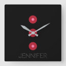 Zoek naar strakke klokken Zwart