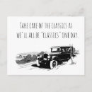 Zoek naar oude klassieke auto briefkaarten Oldtimer